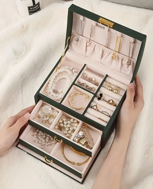 GlamStack Trio Jewelry Organizer