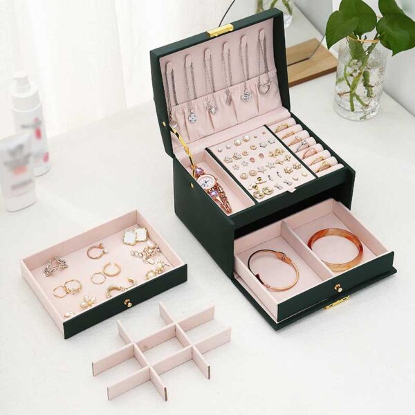 GlamStack Trio Jewelry Organizer