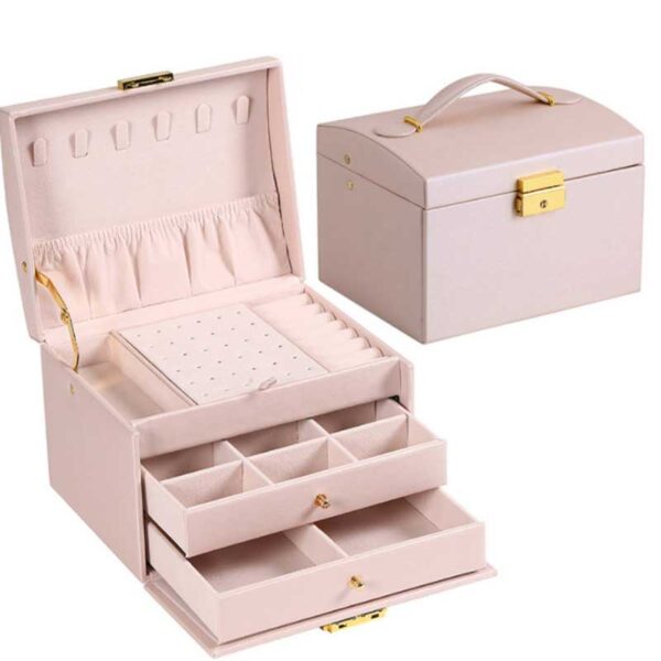 GlamStack Trio Jewelry Organizer