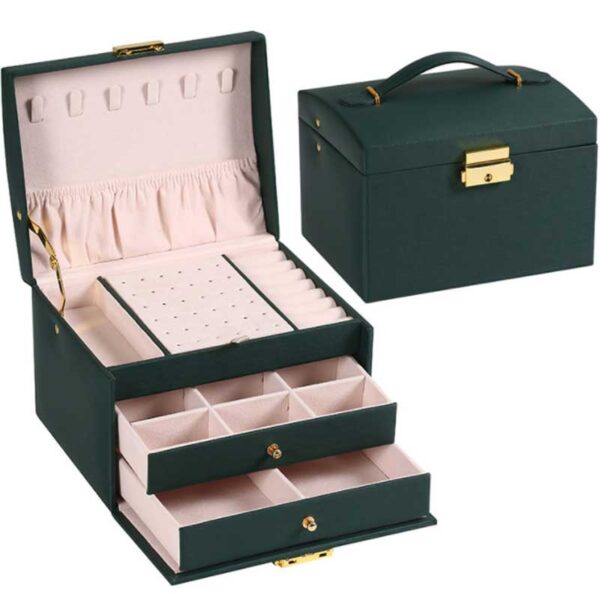GlamStack Trio Jewelry Organizer