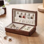 Vintage Vault Wooden Jewelry Case