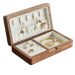 Vintage Vault Wooden Jewelry Case