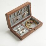 Vintage Vault Wooden Jewelry Case
