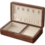 Vintage Vault Wooden Jewelry Case